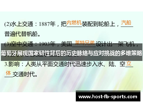 葡萄牙展现国家韧性背后的历史脉络与应对挑战的多维策略 葡萄牙展现国家韧性背后的历史脉络与应对挑战的多维策略